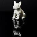 Decoration French Bulldog S, white