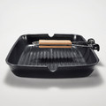 GRILLA Grill pan, non-stick coating, 36x26 cm