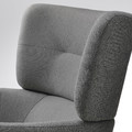 OSKARSHAMN Wing chair, Tibbleby beige/grey