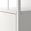TROTTEN Cabinet with doors, white, 70x35x173 cm