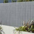 Garden Screen PVC 100x300cm, grey