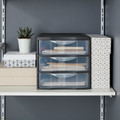 3 Drawer Stackable Unit Form Kontor 25.5cm