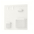 SKÅDIS Pegboard combination, white, 56x56 cm