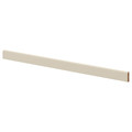 HAVSTORP Rounded deco strip/moulding, beige, 221 cm