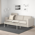 VIMLE 3-seat sofa, with headrest/Gunnared beige