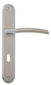 Door Handle Schaffner Kora 72mm, satin nickel/chrome