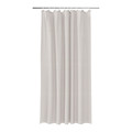 GoodHome Shower Curtain Elland 180 x 200 cm, grey stone