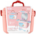 Portable Cosmetic Bag Beauty Set 3+