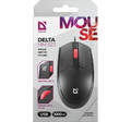 Defender Optical Wired Mouse Delta, black