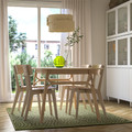 MORUM Rug flatwoven, in/outdoor, green, 160x230 cm