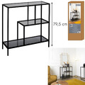 Shelving Unit Edison M, black