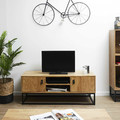 TV Cabinet Abbott, oak, black