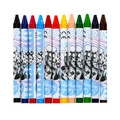 Starpak Wax Crayons 12 Colours Doggy