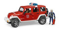 Bruder Jeep Wrangler Fire Department 4+