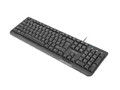 Natec Wired Keyboard Trout Slim USB, black