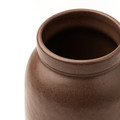 MÄVINN Vase, brown/ceramic, 19 cm