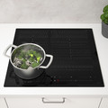 HÖGKLASSIG Induction hob, black IKEA 700 black, 59 cm