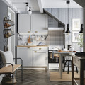 KNOXHULT Kitchen, grey, 120x61x220 cm