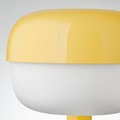 BLÅSVERK Table lamp, yellow, 36 cm