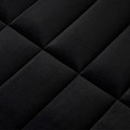 Upholstered Wall Panel Stegu Mollis Rectangle 60 x 15 cm, black
