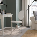 BJÖRKBERGET Swivel chair, Idekulla beige