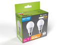 Tracer E27 LED Bulb 9W=60W, warm light 3000K, 2 pcs