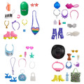 Barbie Accessories Set GWD98, 1pc, assorted models, 3+