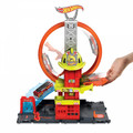 Hot Wheels City Super Loop Fire Station HKX41 4+