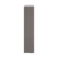 GoodHome Bathroom Wall Cabinet Imandra Slim 20 x 90 x 36 cm, anthracite