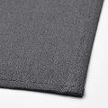 SVARTSENAP Napkin, dark grey, 35x35 cm