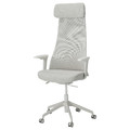 JÄRVFJÄLLET Office chair with armrests, Gunnared beige