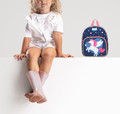 Children's Backpack PRET Stay Silly Unicorn, blue