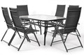 Garden Furniture Set with Table & 6 Chairs Porto/Modena