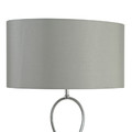 GoodHome Floor Lamp Carnavon E27, chrome