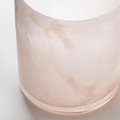 VINDSTILLA Tealight holder, pale pink, 11 cm