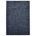 STOENSE Rug, low pile, dark blue, 133x195 cm