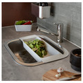 FYNDIG Inset sink, 1 bowl