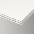 BERGSHULT / GRANHULT Wall shelf, white/nickel-plated, 160x20 cm