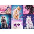 Trefl Jigsaw Puzzles Neon Color Super Cats 1000pcs 12+