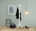 Hat and Coat Stand Ascot, white