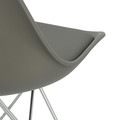 Dining Chair Norden DSR PP, dark grey