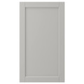 LERHYTTAN Front for dishwasher, light grey, 45x80 cm