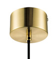 GoodHome Pendant Lamp Nedoki E27 35cm, brass