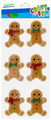 Craft Christmas Stickers Gingerbread Man