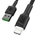 Green Cell Cable Ray USB-Lightning 120cm, LED backlight