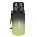 Water Bottle 400ml, Ombre green-black