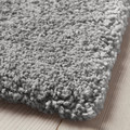 STOENSE Rug, low pile, medium grey, 200x300 cm