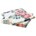 SMAKSINNE Paper napkin, multicolor, flower, 33x33 cm, 30 pack