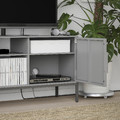 TULLSTORP TV bench, grey, 114x35x53 cm