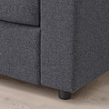 VIMLE 2-seat sofa, with wide armrests Gunnared/medium grey